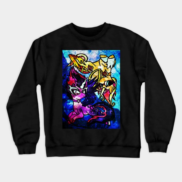 From Midnight to Daydreams Crewneck Sweatshirt by ScribbleSketchScoo